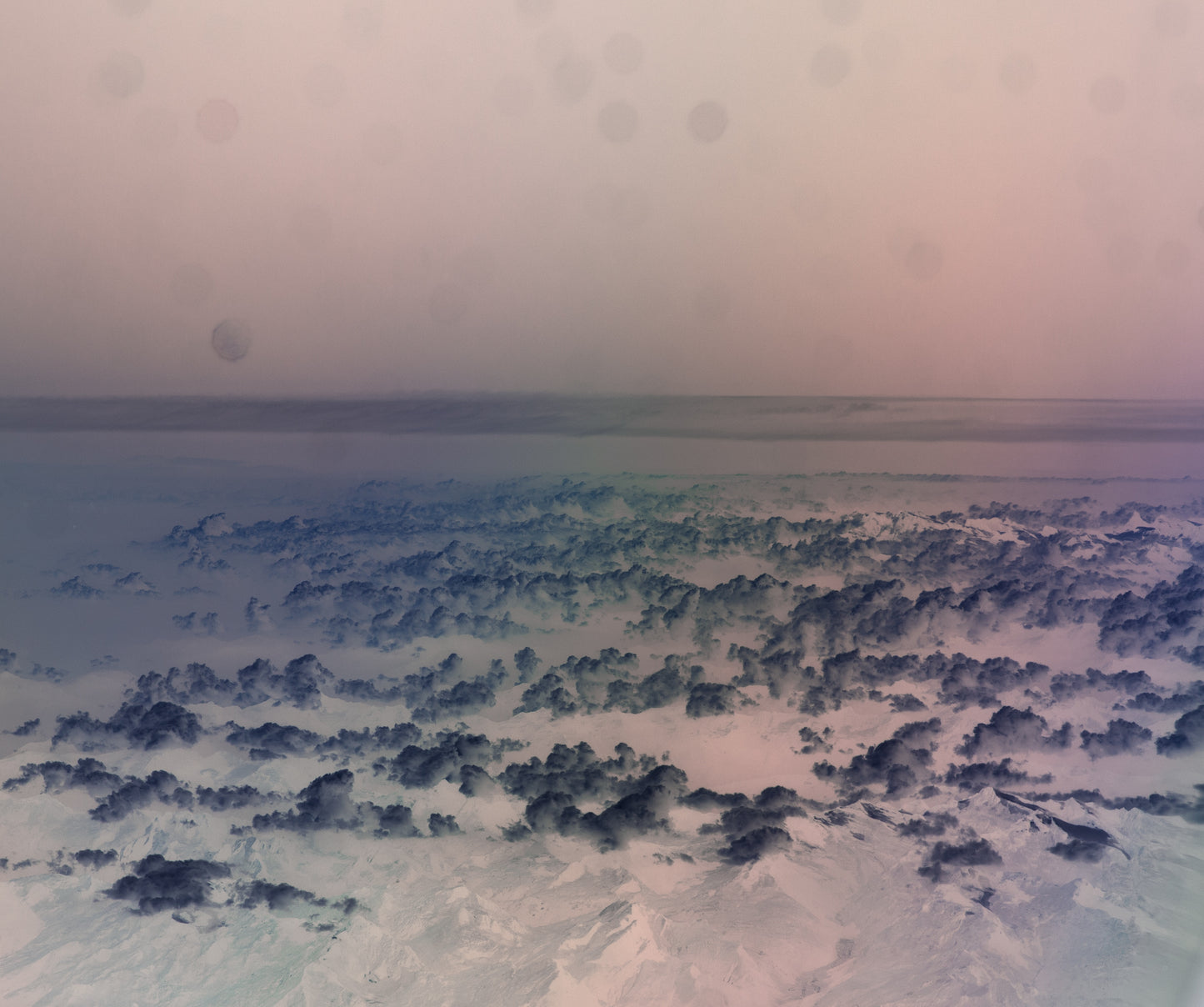 Untitled rockform - Losing turquoise series - Photography