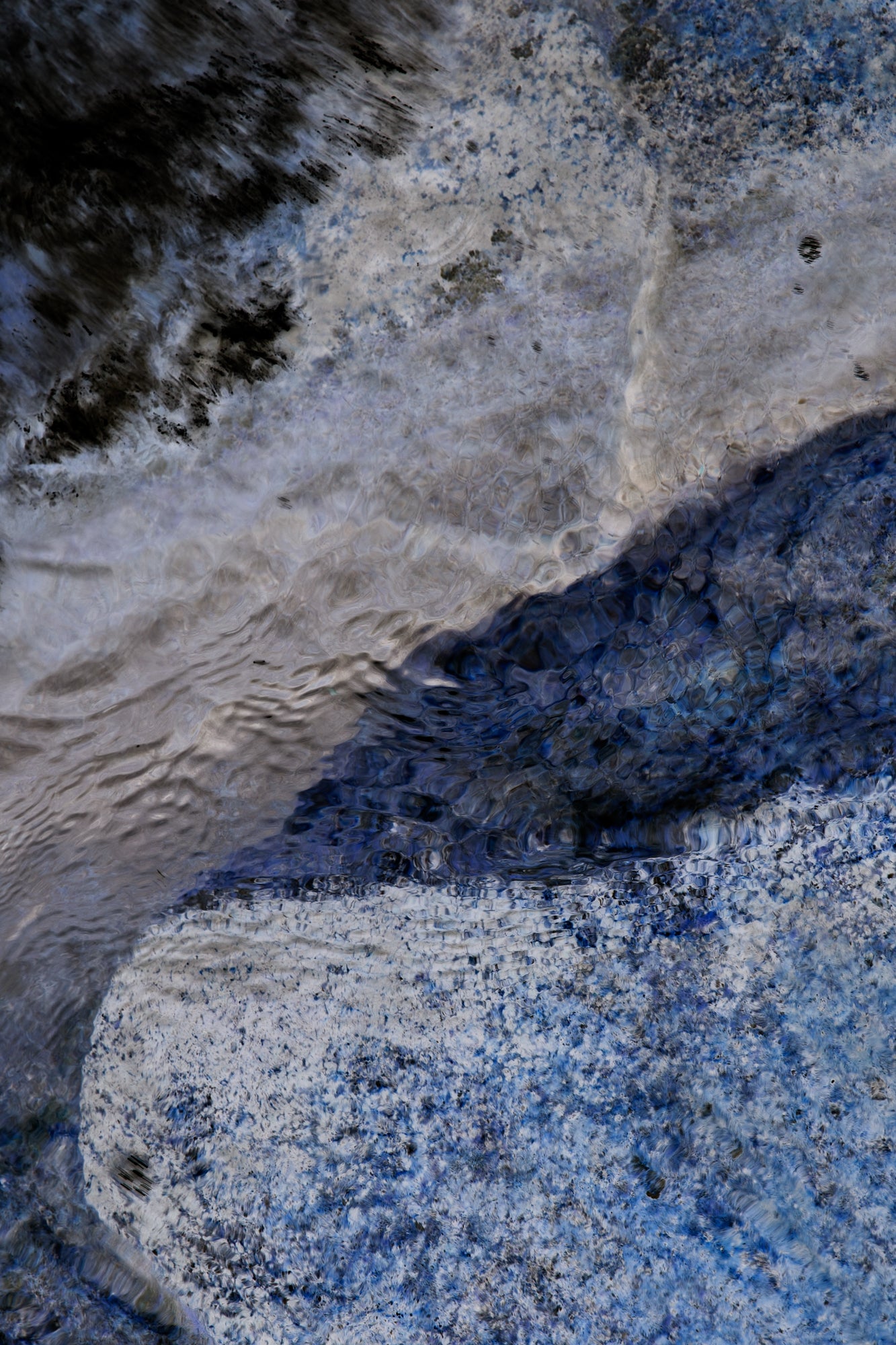 Untitled rockform IV - Série Losing turquoise - Photographie