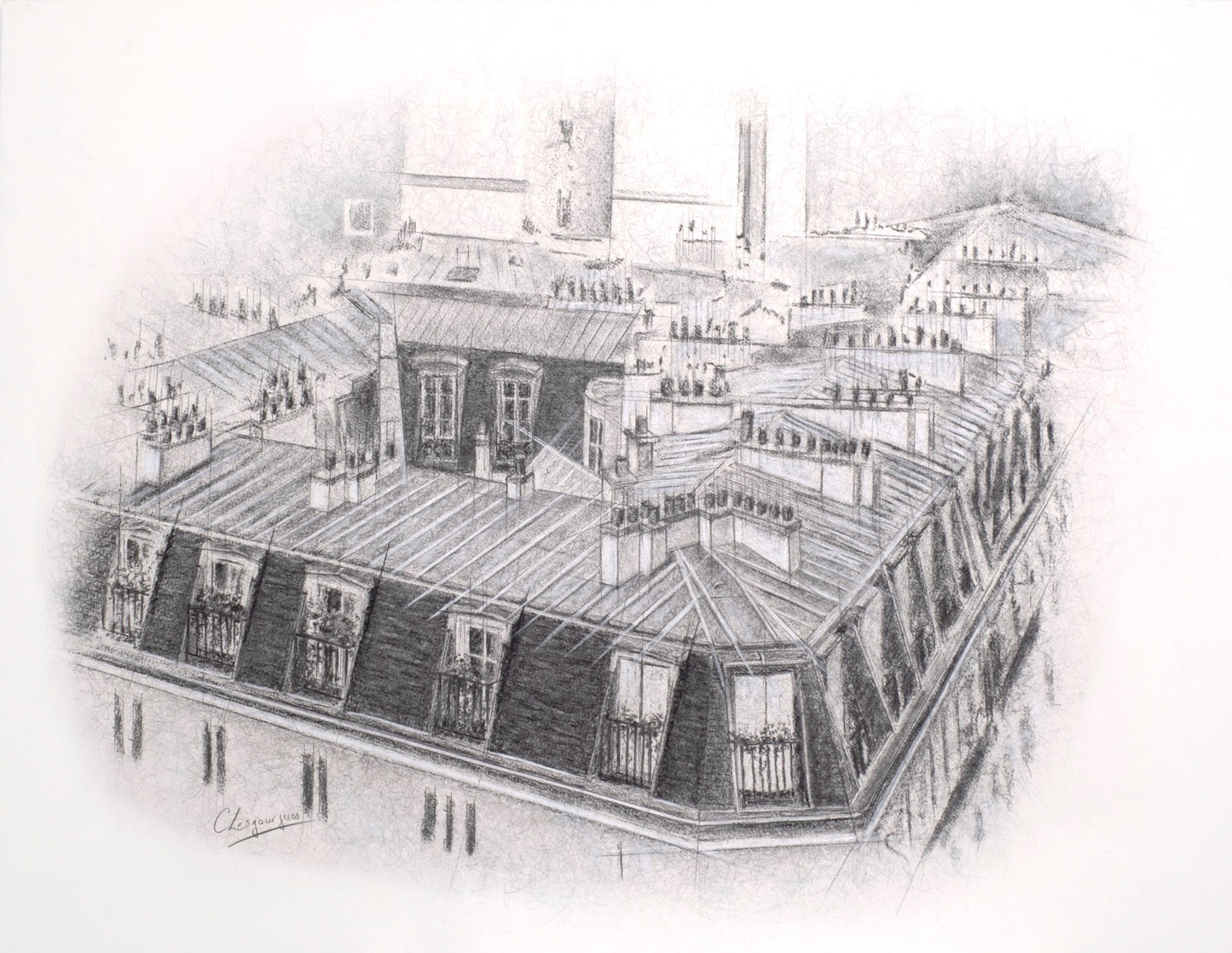 Stroll on the rooftops of Paris