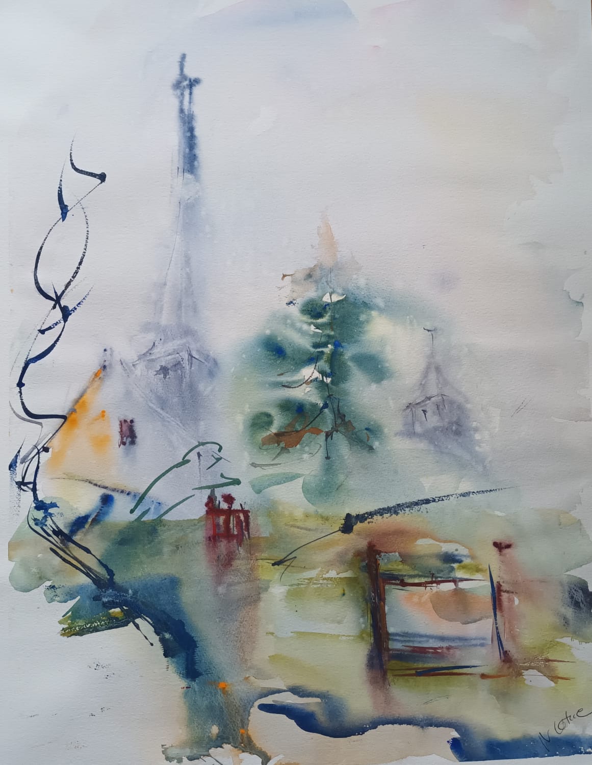 Nieblas en Fontevraud (Fontevraud 49)