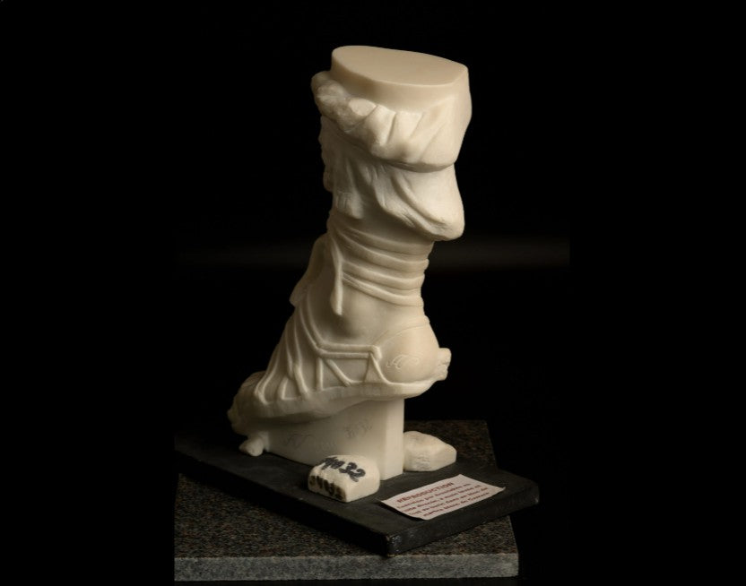 Alexander's marble foot