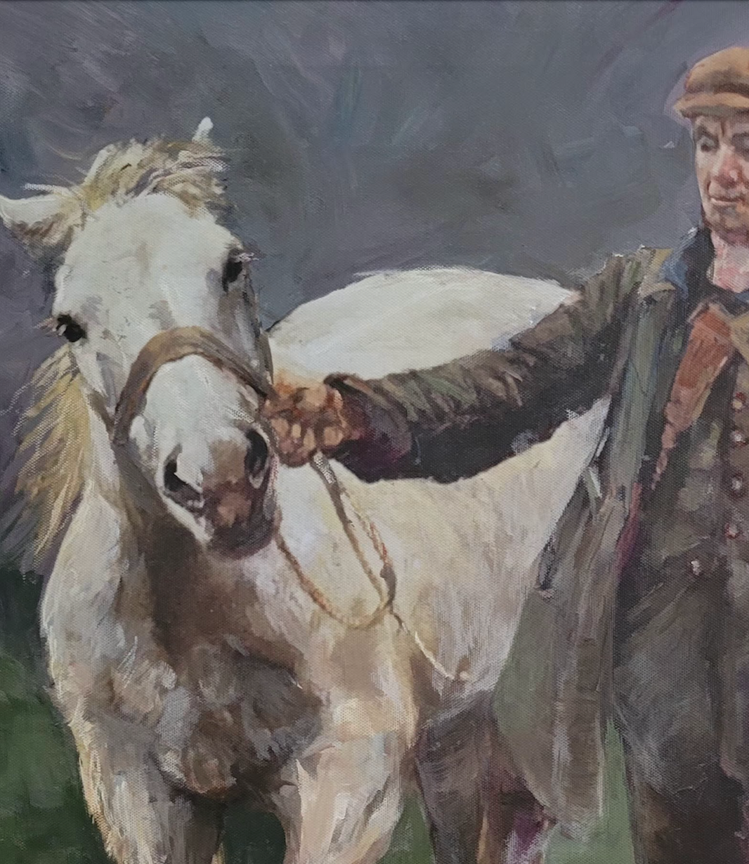 Étude d’après Munnings, L’Esclave blanc