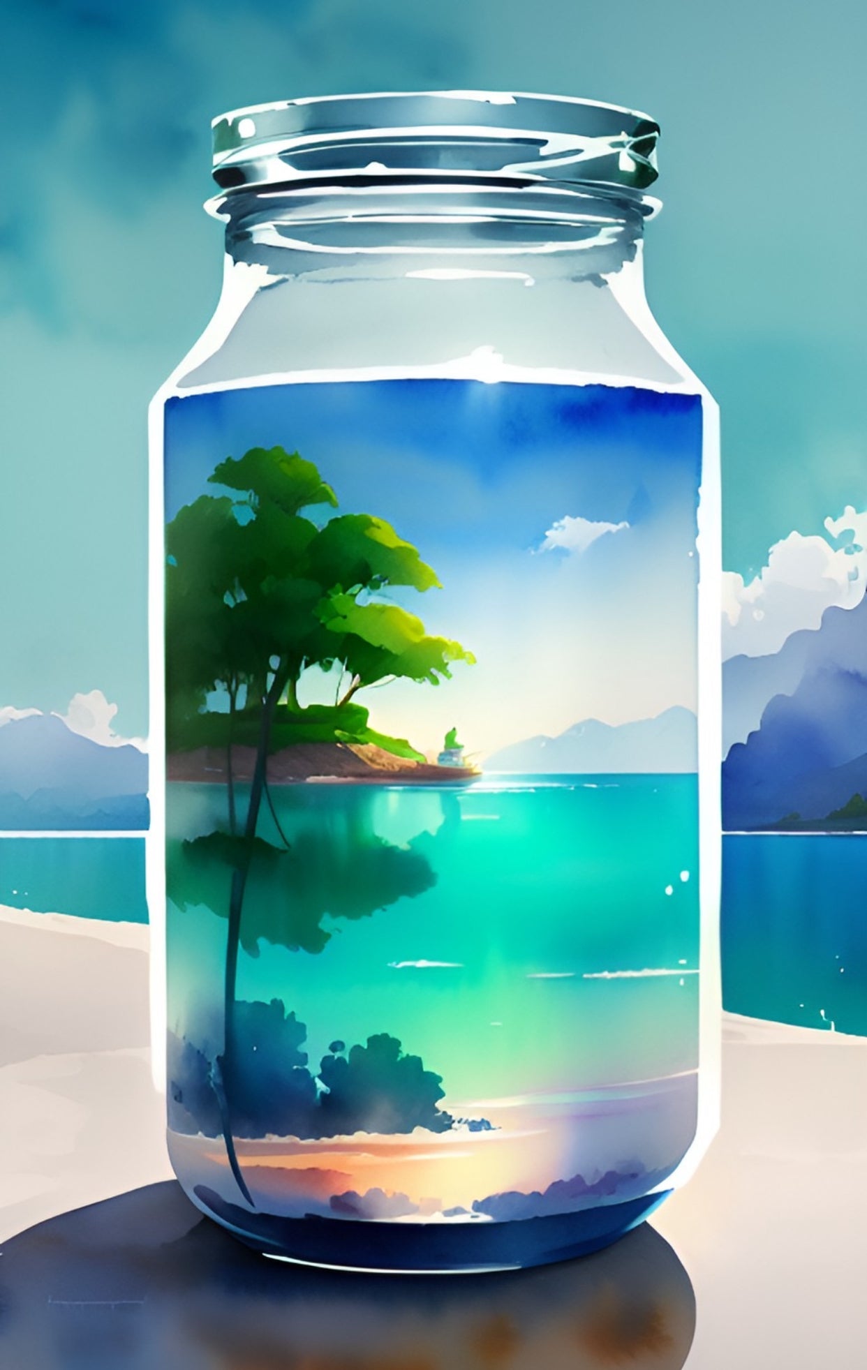 El mundo en un vaso Serie 3