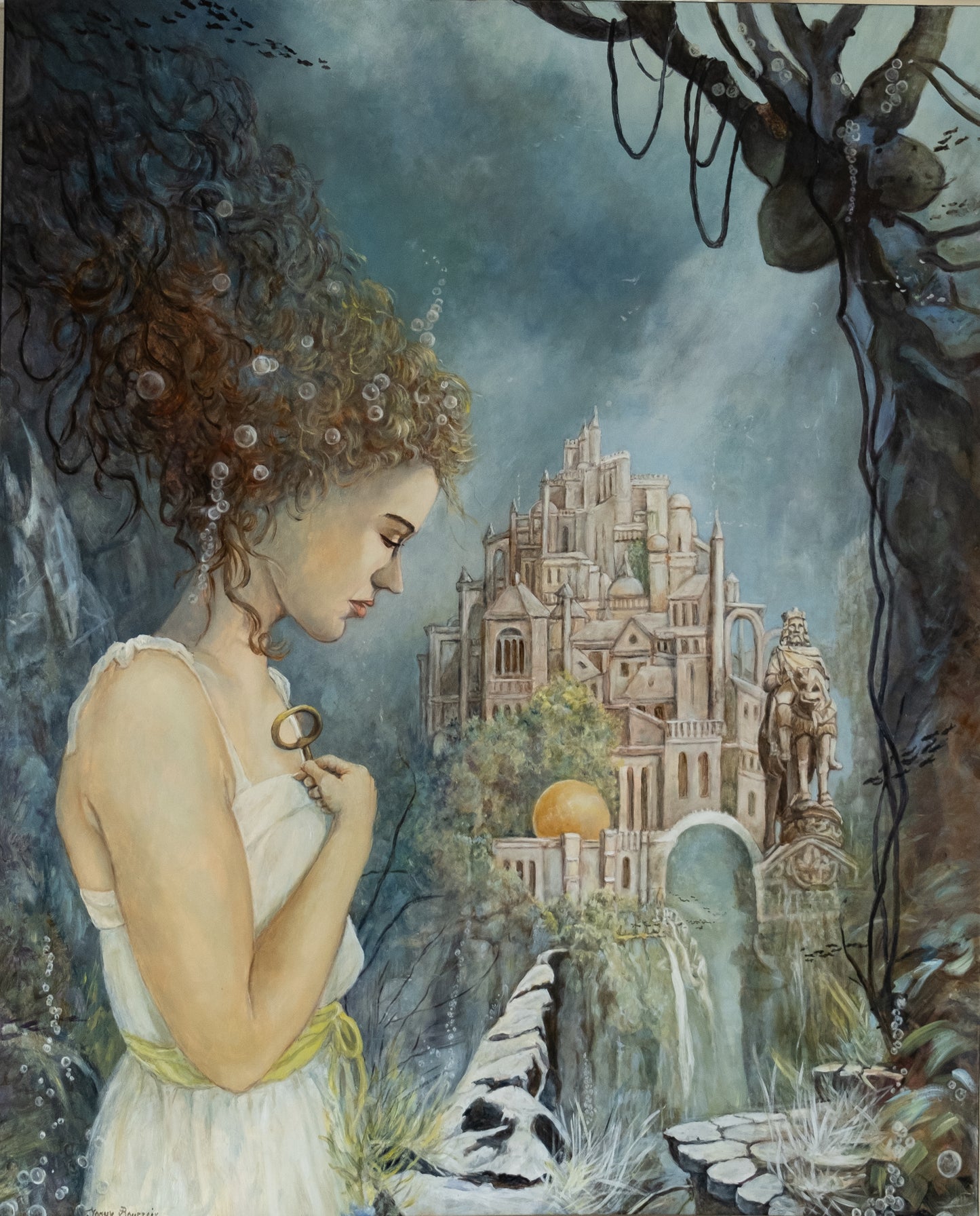 The submerged city of Ys