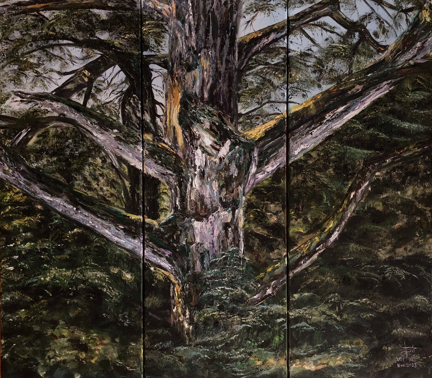 S’étirer avec la nature