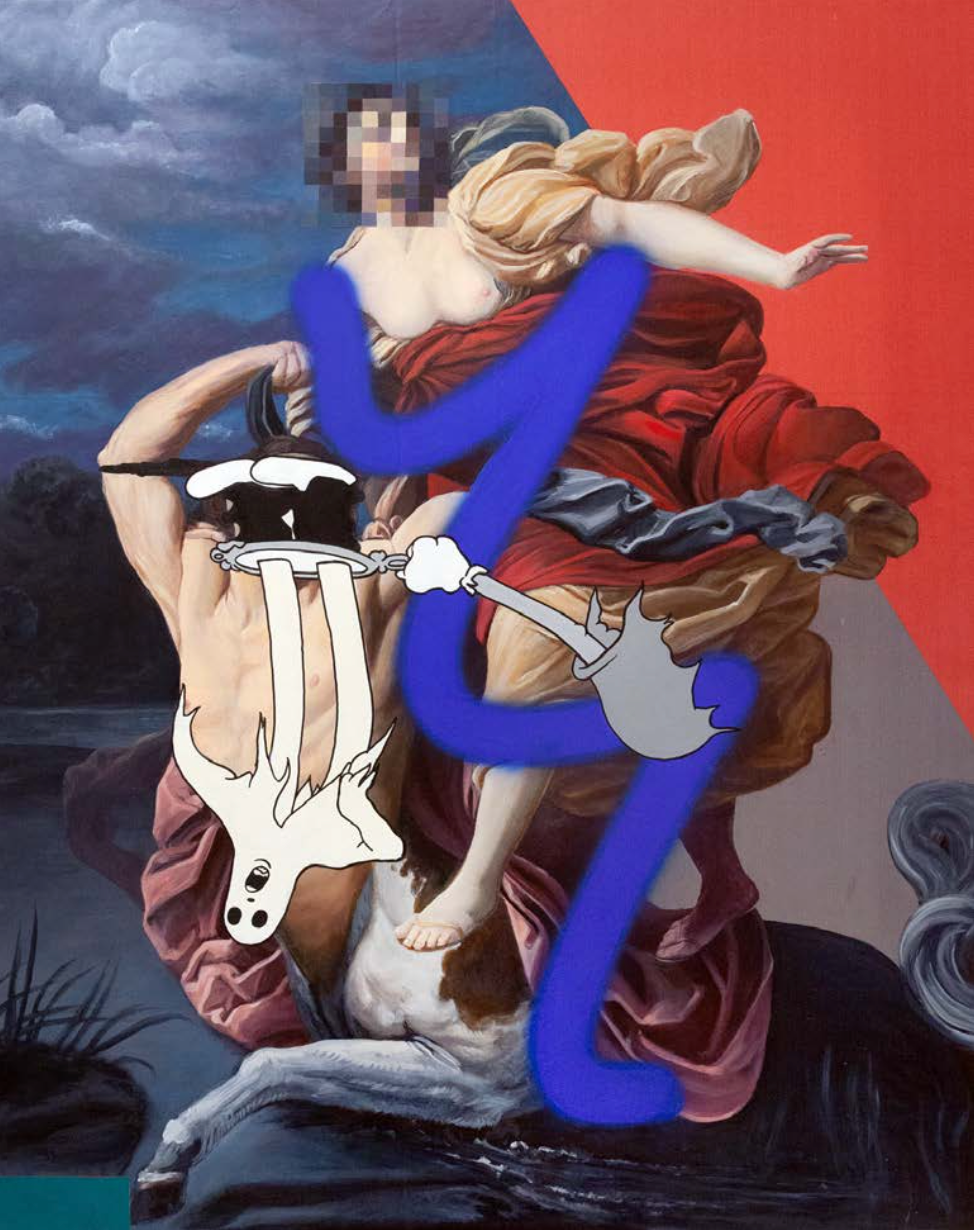 Nessus y Dejanira más Koko el Payaso