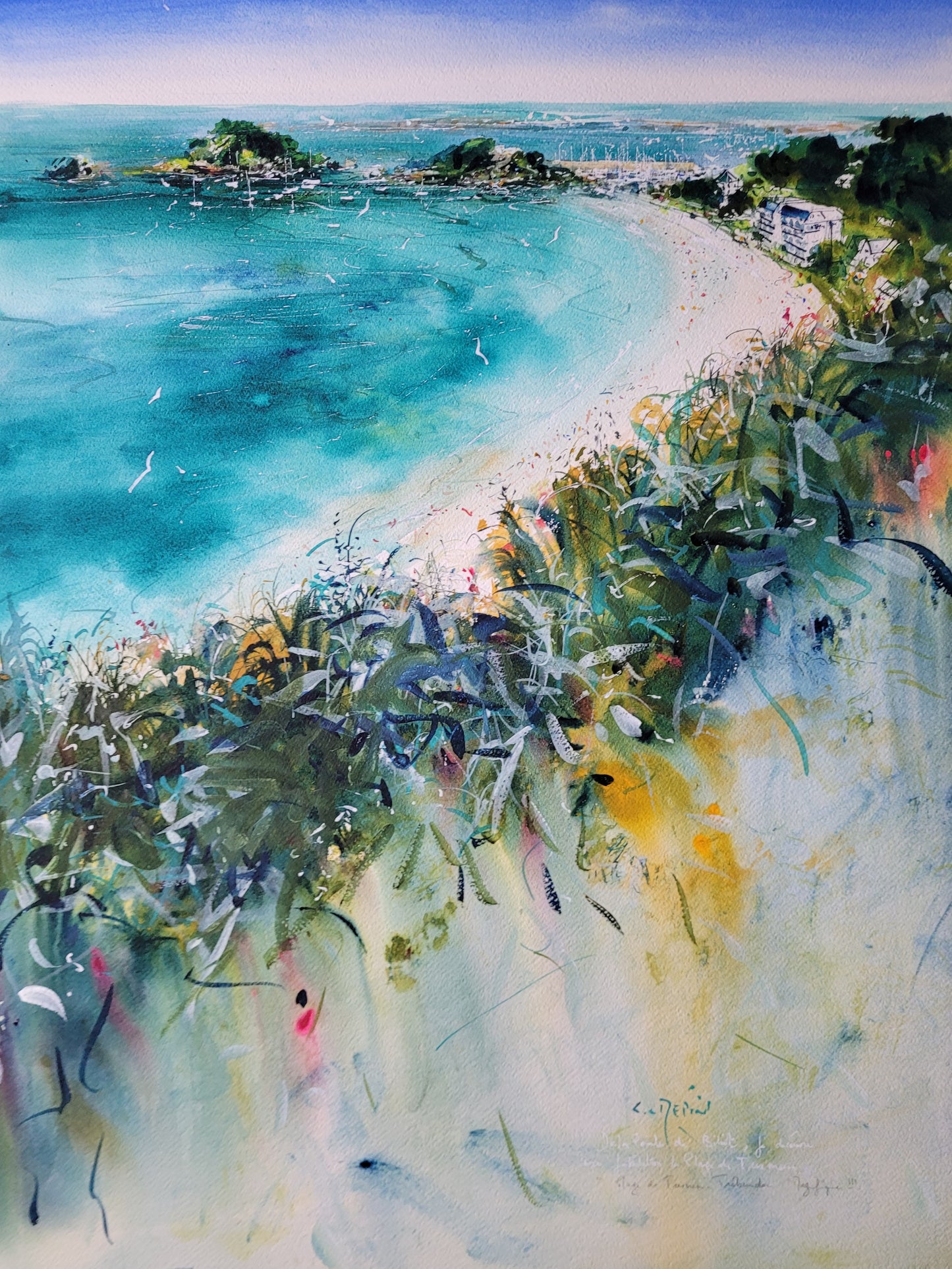 Trébeurden – Playa de Tresmeur vista desde Bihit