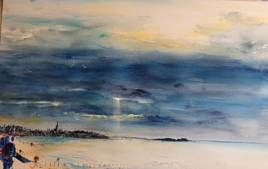 L’éclaircie après l’orage à Saint Malo