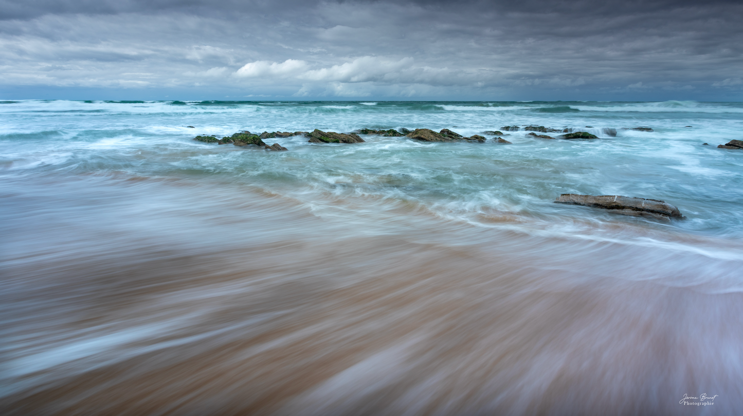 Le choc des vagues