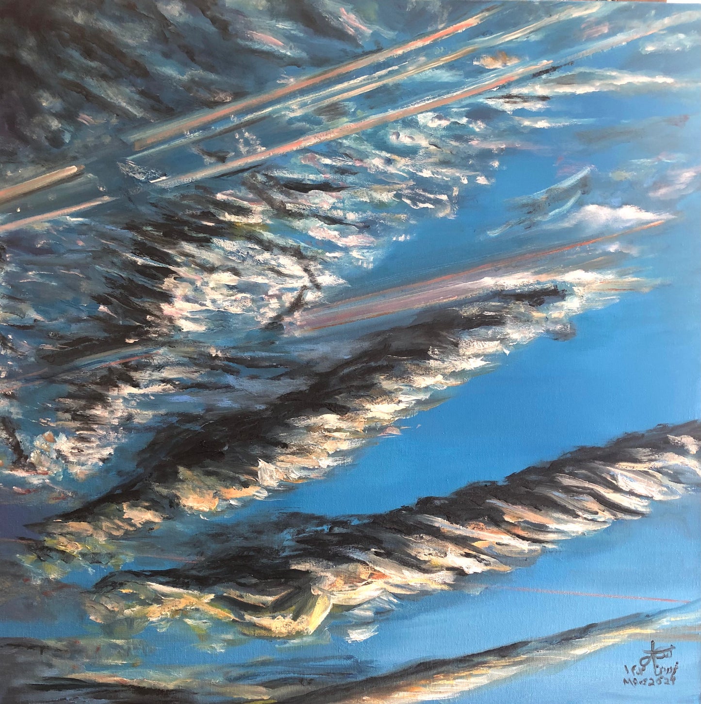 Flottant toujours dans le ciel