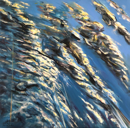 Flotando en el cielo