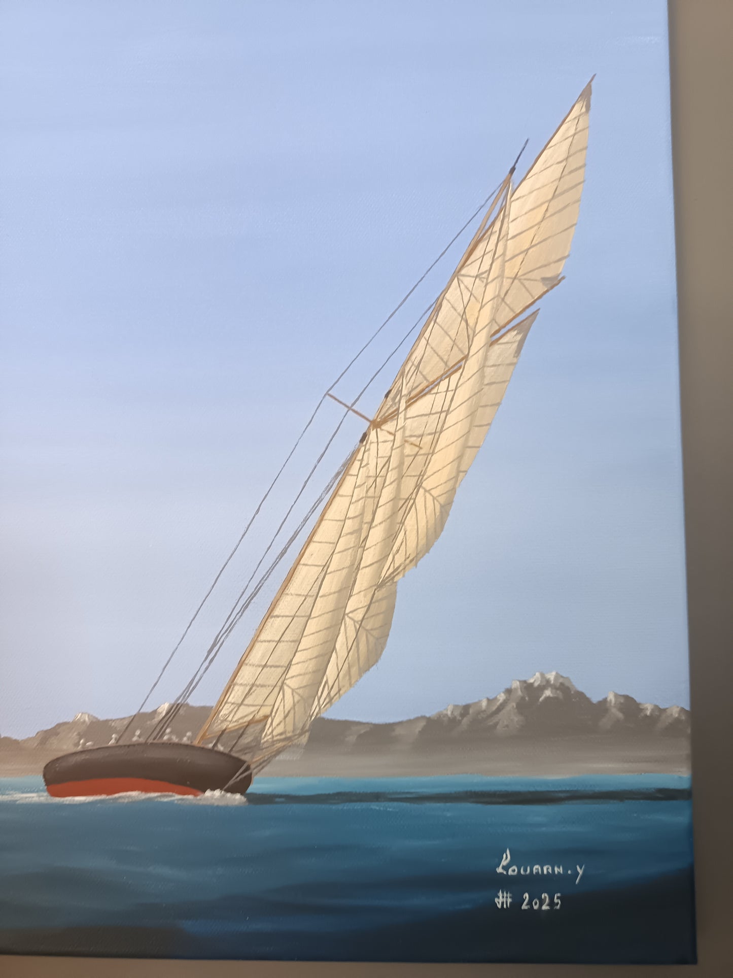 Carrera de vela de principios del siglo XX