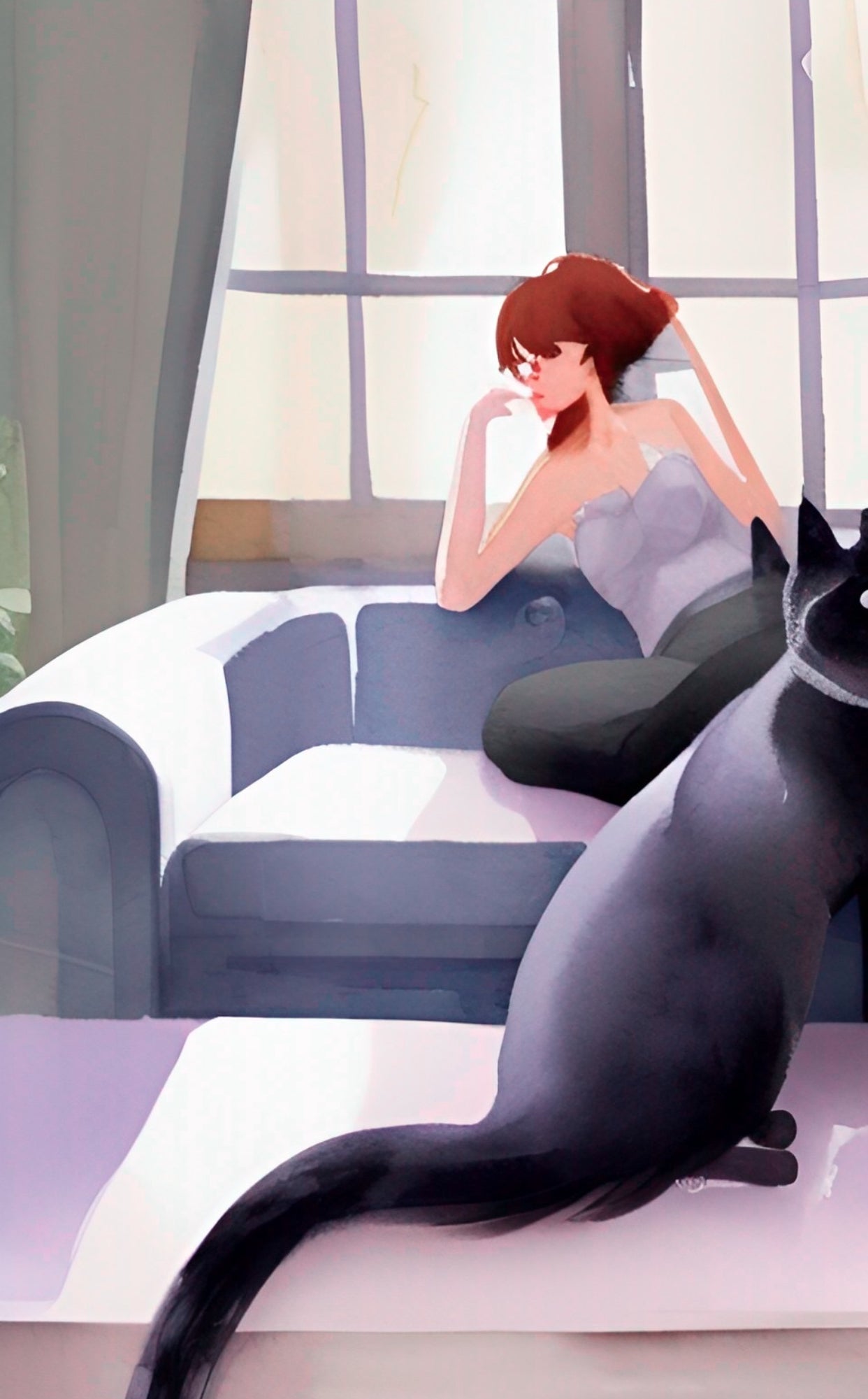 Women with Cats 3