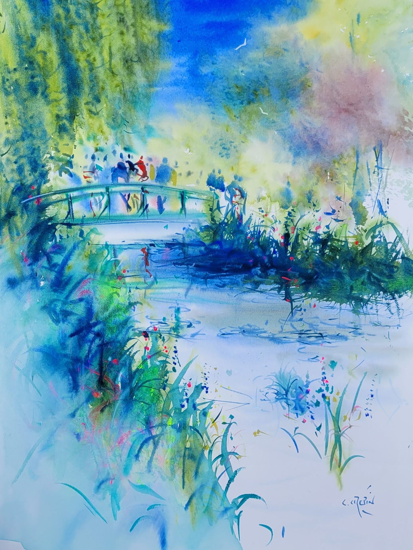 Intimité au soleil chez Claude Monet