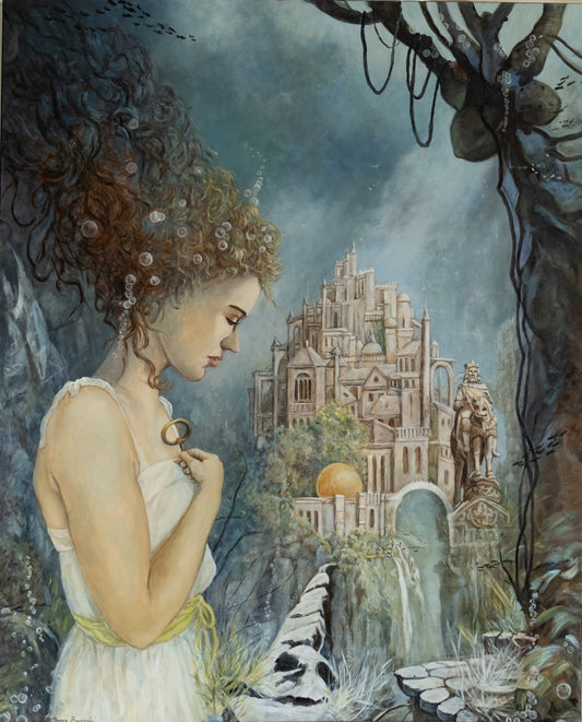 The submerged city of Ys