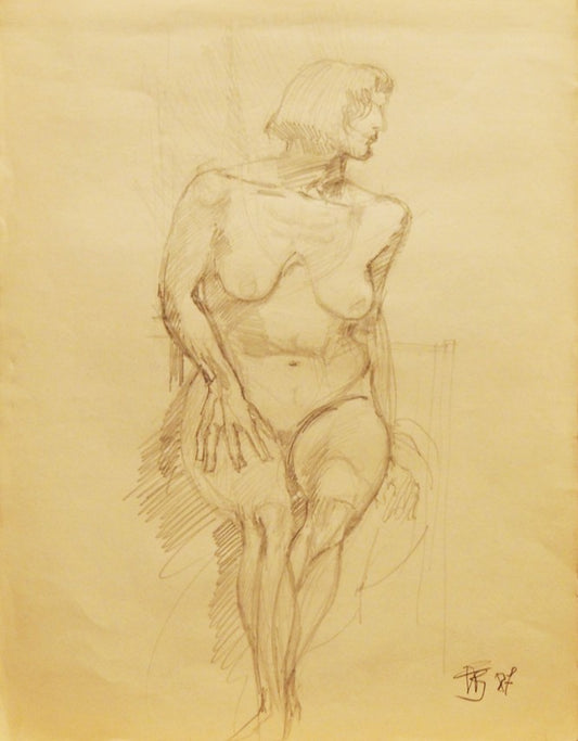 Nude Pencil Sketch 
