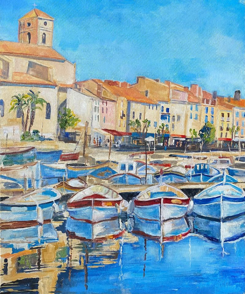 Café terraces in La Ciotat