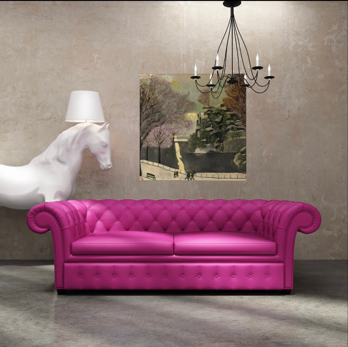 Hiver aux Buttes-Chaumont